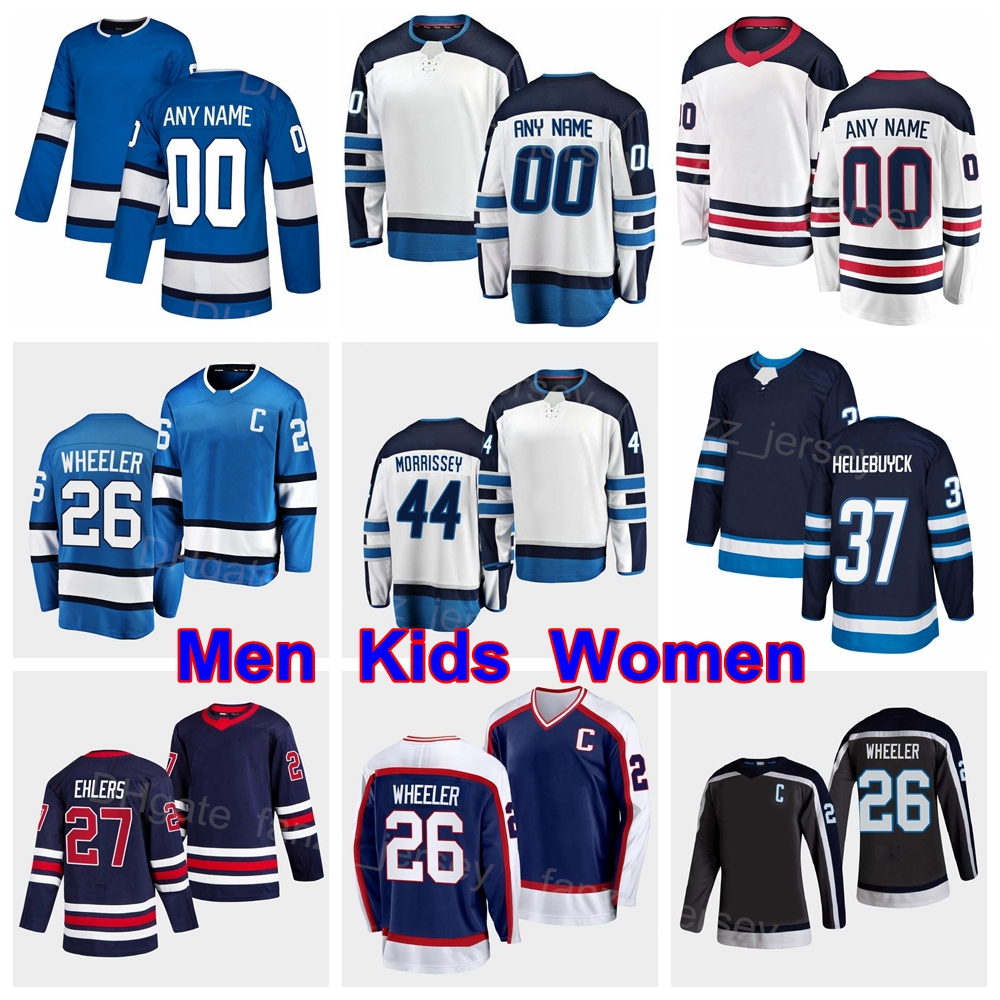 Hockey 13 Pierre-Luc Dubois Jersey 71 Evgeny Svechnikov 27 Nikolaj Ehlers 44 Josh Morrissey 37 Connor Hellebuyck 26 Blake Wheeler 5 Brenden Dillon Navy Blue White
Hockey 13 Pierre-Luc Dubois Jersey 71 Evgeny Svechnikov 27 Nikolaj Ehlers 44 Josh Morrissey 37 Connor Hellebuyck 26 Blake Wheeler 5 Brenden Dillon Navy Blue White
