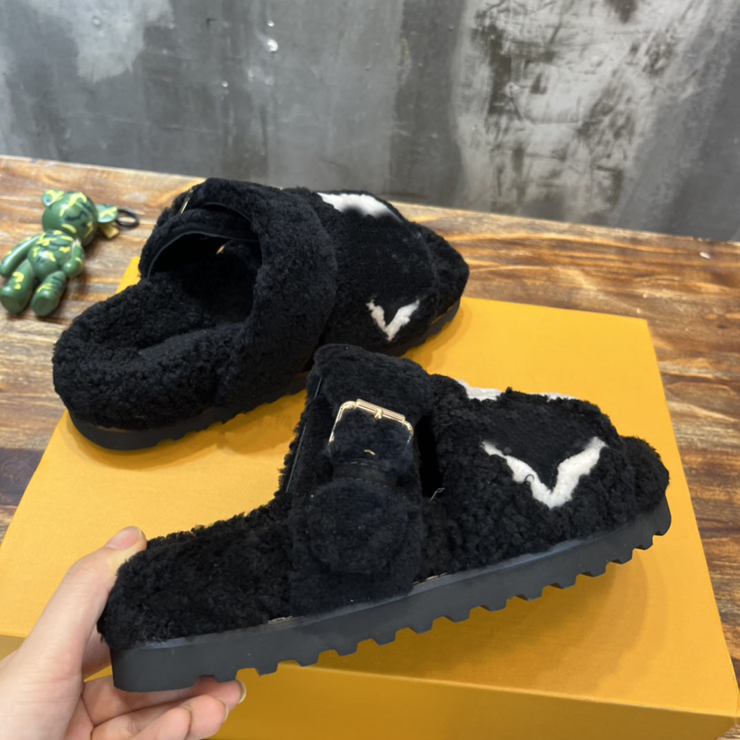 Magnetic Paseo Flat Mule Slides Designer Womens Fur Plush Sandals Furry Slippers Wool Woolskin Sandal Fashion Classic Slide Size 35-42, Customize
Magnetic Paseo Flat Mule Slides Designer Womens Fur Plush Sandals Furry Slippers Wool Woolskin Sandal Fashion Classic Slide Size 35-42, Customize