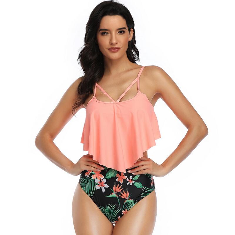 Women' Swimwear Ruffle Bikini Set 2022 Swimsuit Women 2 Pieces High Waist Push Up Plus Size Tankini Print Bathing Suit, 01
Women' Swimwear Ruffle Bikini Set 2022 Swimsuit Women 2 Pieces High Waist Push Up Plus Size Tankini Print Bathing Suit, 01