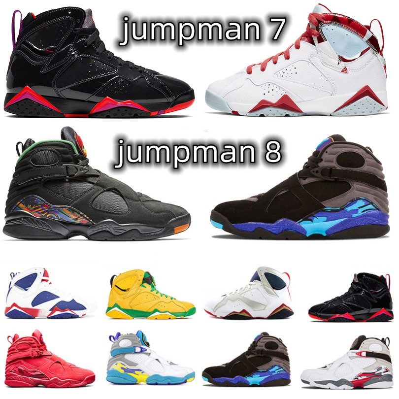 7 8 Jumpman men Basketball Shoes 7s Bordeaux Topaz Mist Patent Leather Hare Flint 8s Aqua Raid South Beach Three Peat 3M Reflective mens, Color#7
7 8 Jumpman men Basketball Shoes 7s Bordeaux Topaz Mist Patent Leather Hare Flint 8s Aqua Raid South Beach Three Peat 3M Reflective mens, Color#7