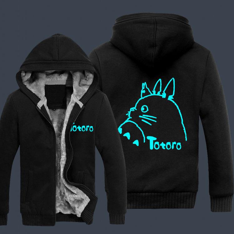 Men' Hoodies & Sweatshirts Cute Totoro Cartoon Anime Luminous Hooded Winter Cotton Coats Jackets Men Cardigan SweatshirtMen, 04
Men' Hoodies & Sweatshirts Cute Totoro Cartoon Anime Luminous Hooded Winter Cotton Coats Jackets Men Cardigan SweatshirtMen, 04