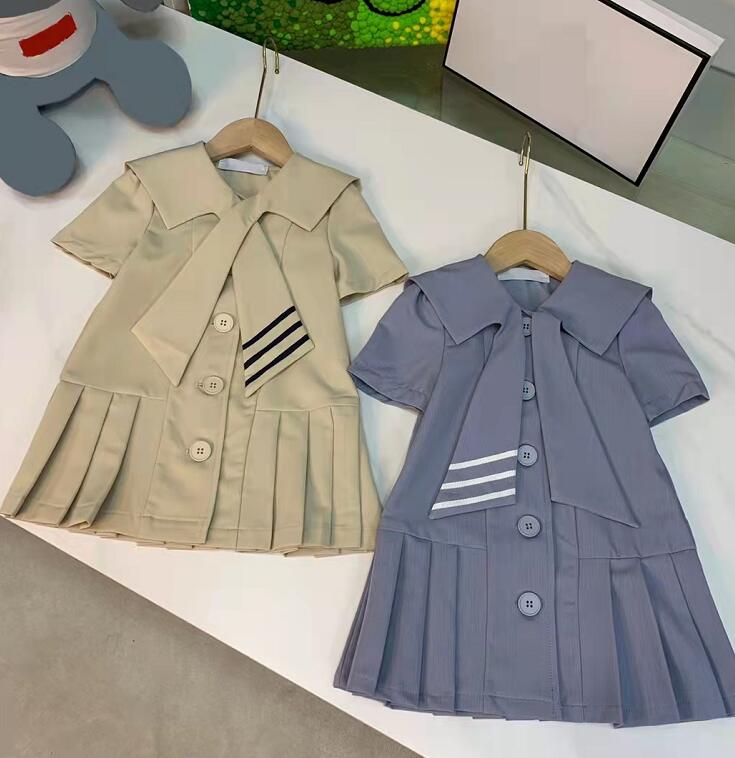 Children Girls Dresses Summer Child Sailor Collar Single-Breasted Pleated Skirt Suit Designer Suit Fabrics Leisure Classic Girl Dress Size 100-150 Cm, This link is not sold separately
Children Girls Dresses Summer Child Sailor Collar Single-Breasted Pleated Skirt Suit Designer Suit Fabrics Leisure Classic Girl Dress Size 100-150 Cm, This link is not sold separately