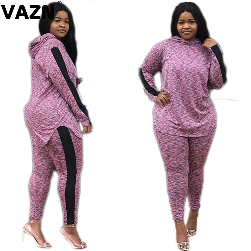 VAZN MJ1027 Hood Sexy Party Style See Through 2Piece Full Sleeve Bodysuits Two Piece Long Pencil Pants Lady 2 Piece Set Y200110, Purple
VAZN MJ1027 Hood Sexy Party Style See Through 2Piece Full Sleeve Bodysuits Two Piece Long Pencil Pants Lady 2 Piece Set Y200110, Purple