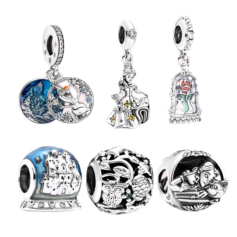 Fits Pandora Bracelets Princess Castle European Charms Silver Charm Bead Loose Beads For Wholesale Diy European Sterling Necklace Jewelry
Fits Pandora Bracelets Princess Castle European Charms Silver Charm Bead Loose Beads For Wholesale Diy European Sterling Necklace Jewelry