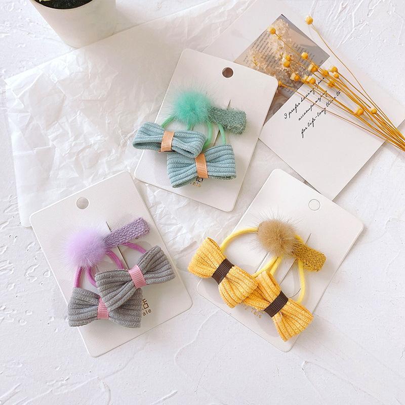 Hair Accessories 3PCS/Set Girls Cute Candy Colored Wool Ball Hairpins Children Kids Bow Ties Sweet Decorate, Gray
Hair Accessories 3PCS/Set Girls Cute Candy Colored Wool Ball Hairpins Children Kids Bow Ties Sweet Decorate, Gray