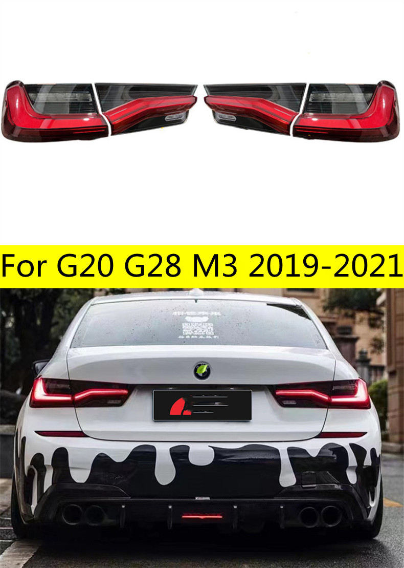 Automotive Accessories LED Rear Lamp For G20 G28 M3 LED Tail Light 19-21 325i 320i Fog Reverse Brake Turn Signal