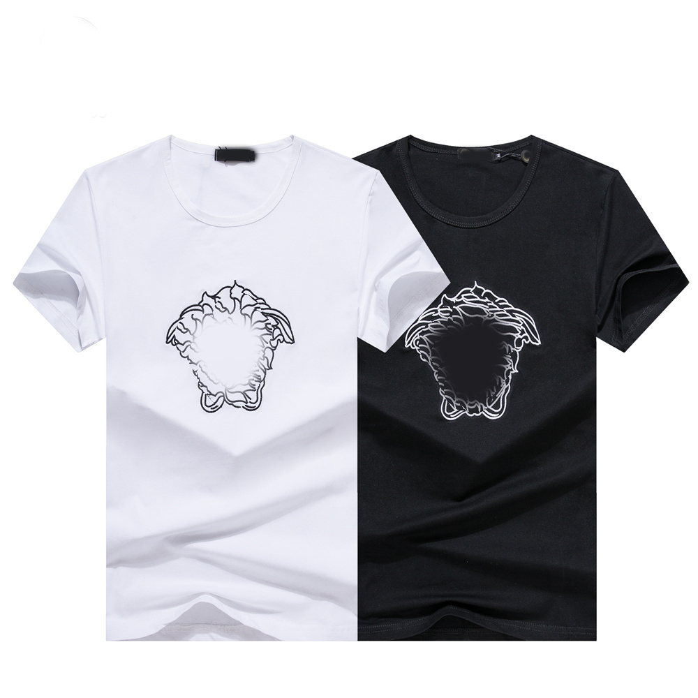 Summer T Shirt Mens Womens Designers T-shirts Loose Tees Tops Man Casual Shirt Luxurys Clothing Streetwear Shorts Sleeve Tshirts02, White
Summer T Shirt Mens Womens Designers T-shirts Loose Tees Tops Man Casual Shirt Luxurys Clothing Streetwear Shorts Sleeve Tshirts02, White