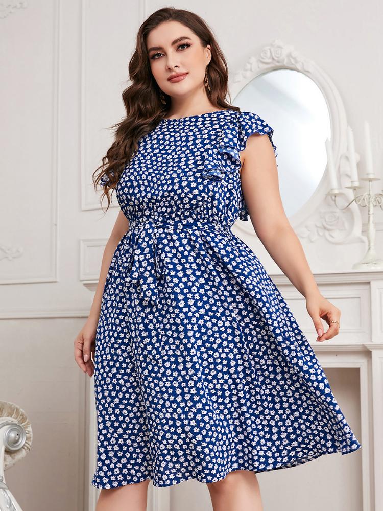 Plus Size Dresses Women's Sexy Short Sleeve Pleated Sleeveless Dress Summer Elegant Fashion Casual Ruffle Bandage Harajuku Midi DressPlu, Blue
Plus Size Dresses Women's Sexy Short Sleeve Pleated Sleeveless Dress Summer Elegant Fashion Casual Ruffle Bandage Harajuku Midi DressPlu, Blue