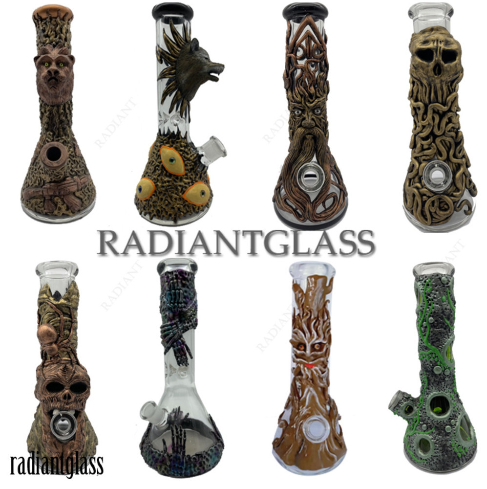 hookah multi-style Halloween heady glass bong gloomy handmade 12.5" 3D bongs hookah dab oilrig smoking water pipe with showerhead perc
hookah multi-style Halloween heady glass bong gloomy handmade 12.5" 3D bongs hookah dab oilrig smoking water pipe with showerhead perc
