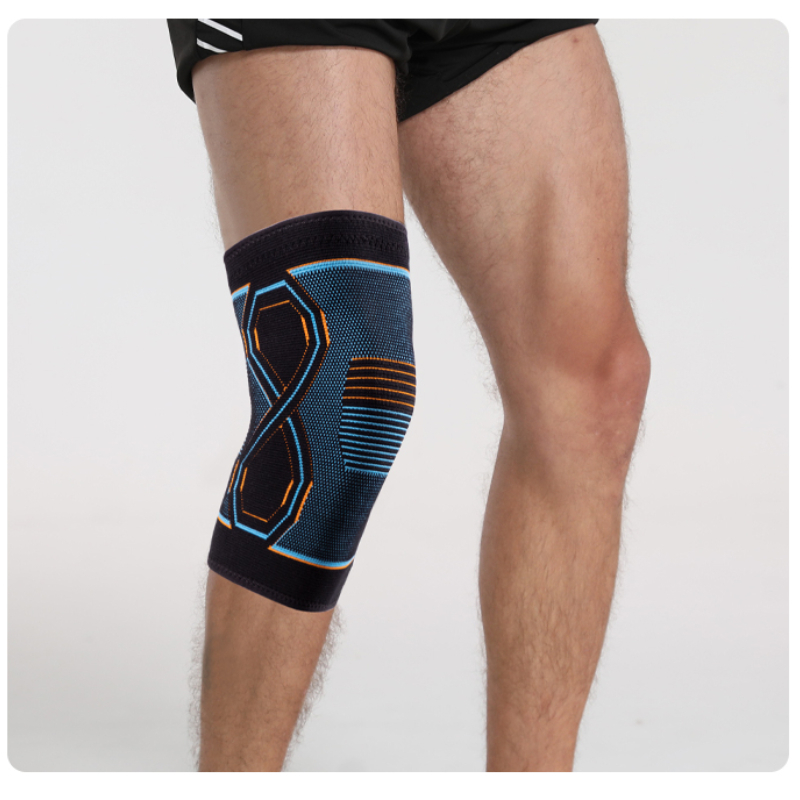 Compression Knee Brace Workout Knee Support for Joint Pain Relief Running Biking Basketball Knitted Knee Sleeve for Adult 220718