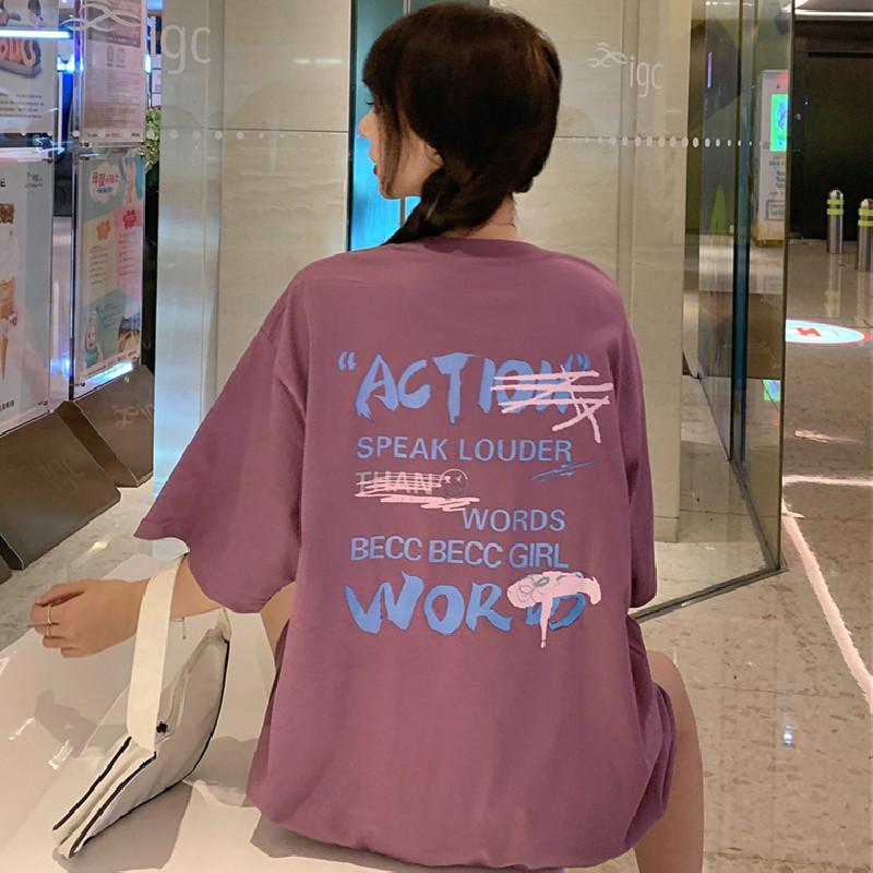 Women's T-Shirt Red Plus Size Women Summer Letter Print Lady Casual T Shirt Tops Harajuku Streetwear Short Sleeve Tshirt,Drop Ship, Black
Women's T-Shirt Red Plus Size Women Summer Letter Print Lady Casual T Shirt Tops Harajuku Streetwear Short Sleeve Tshirt,Drop Ship, Black