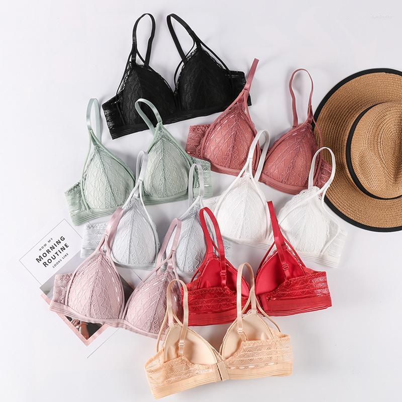 Bras Sexy Lingerie Floral Lace For Women Beauty Back Deep V Bralette Female Bra Wire Free Thin Underwear Push Up, Beige
Bras Sexy Lingerie Floral Lace For Women Beauty Back Deep V Bralette Female Bra Wire Free Thin Underwear Push Up, Beige