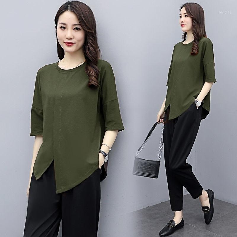 Summer Middle Aged Women Cotton Fashion Tracksuit Causal O Neck Two Piece Slim Suit Plus Size 4XL Pants Set W211, Coffee
Summer Middle Aged Women Cotton Fashion Tracksuit Causal O Neck Two Piece Slim Suit Plus Size 4XL Pants Set W211, Coffee