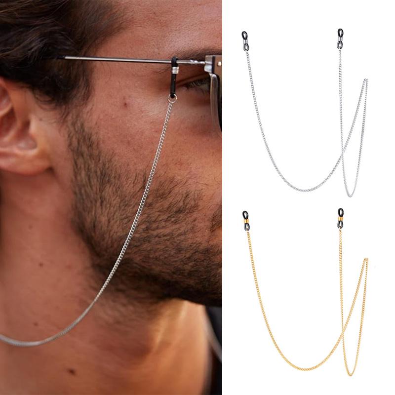 Chains Eyeglass Chain Silver Color Glasses Necklace Stainless Steel Sunglasses Links Holder Grandmother For Men Women
Chains Eyeglass Chain Silver Color Glasses Necklace Stainless Steel Sunglasses Links Holder Grandmother For Men Women