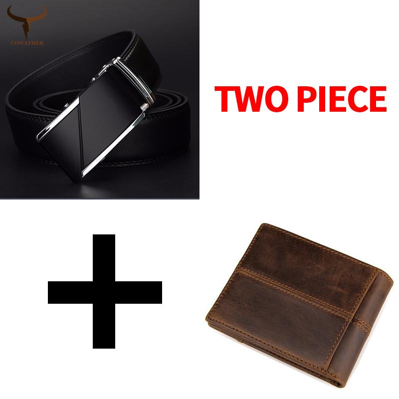 Belts COWATHER Belt And Wallet Set For Men Top Quality Cow Genuine Leather Suit Fashion Design, Black
Belts COWATHER Belt And Wallet Set For Men Top Quality Cow Genuine Leather Suit Fashion Design, Black