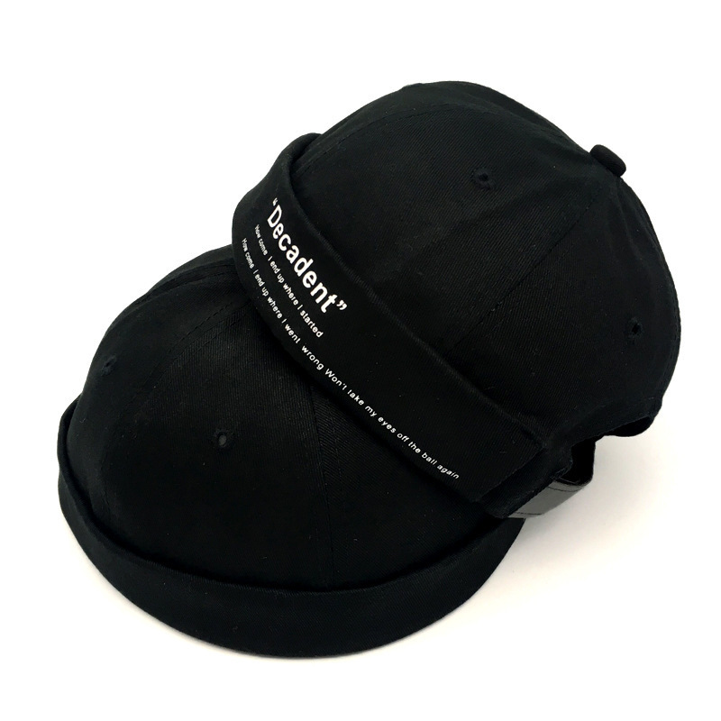 Streetwear Brimless Beanie Hip Hop Skullcap Docker Melon Sailor Short Cap Hats Winter Autumn Casual Vintage Beanies Hat 220816