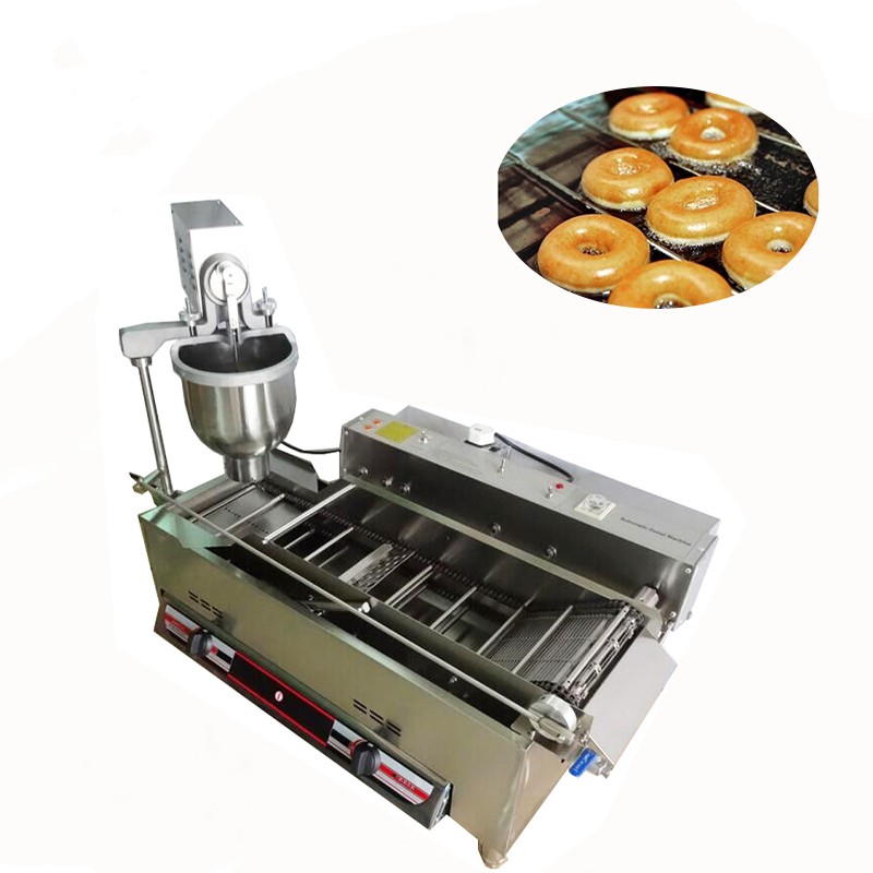 NEW Better Taste Full Automatic Gas Mini Donut Maker Food Processors 110/220V Quality 3 Moulds Donut Making Machine 1200 PCS/H With CE Proof
NEW Better Taste Full Automatic Gas Mini Donut Maker Food Processors 110/220V Quality 3 Moulds Donut Making Machine 1200 PCS/H With CE Proof