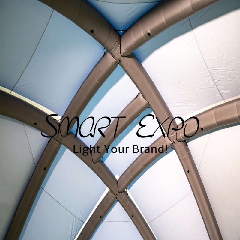20ft Inflatable Dome Shelter Custom Events Tradeshow Tent with Air Tight Frame E Pump
