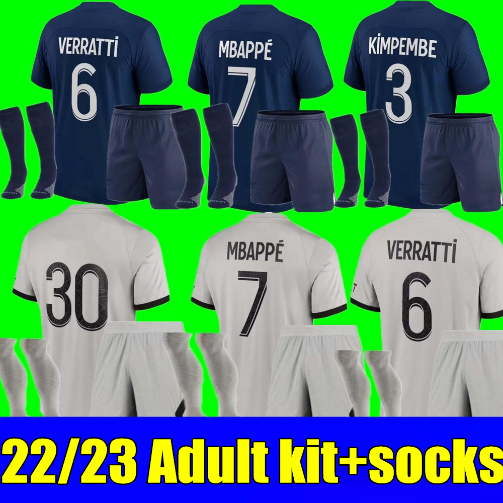 New Men kits New MBAPPE soccer jersey SERGIO RAMOS 22 23 Maillots de football 2022 2023 VERRATTI adult kit ICARDI shirt uniforms enfants psgs foot third 3rd 4th, Home+socks
New Men kits New MBAPPE soccer jersey SERGIO RAMOS 22 23 Maillots de football 2022 2023 VERRATTI adult kit ICARDI shirt uniforms enfants psgs foot third 3rd 4th, Home+socks