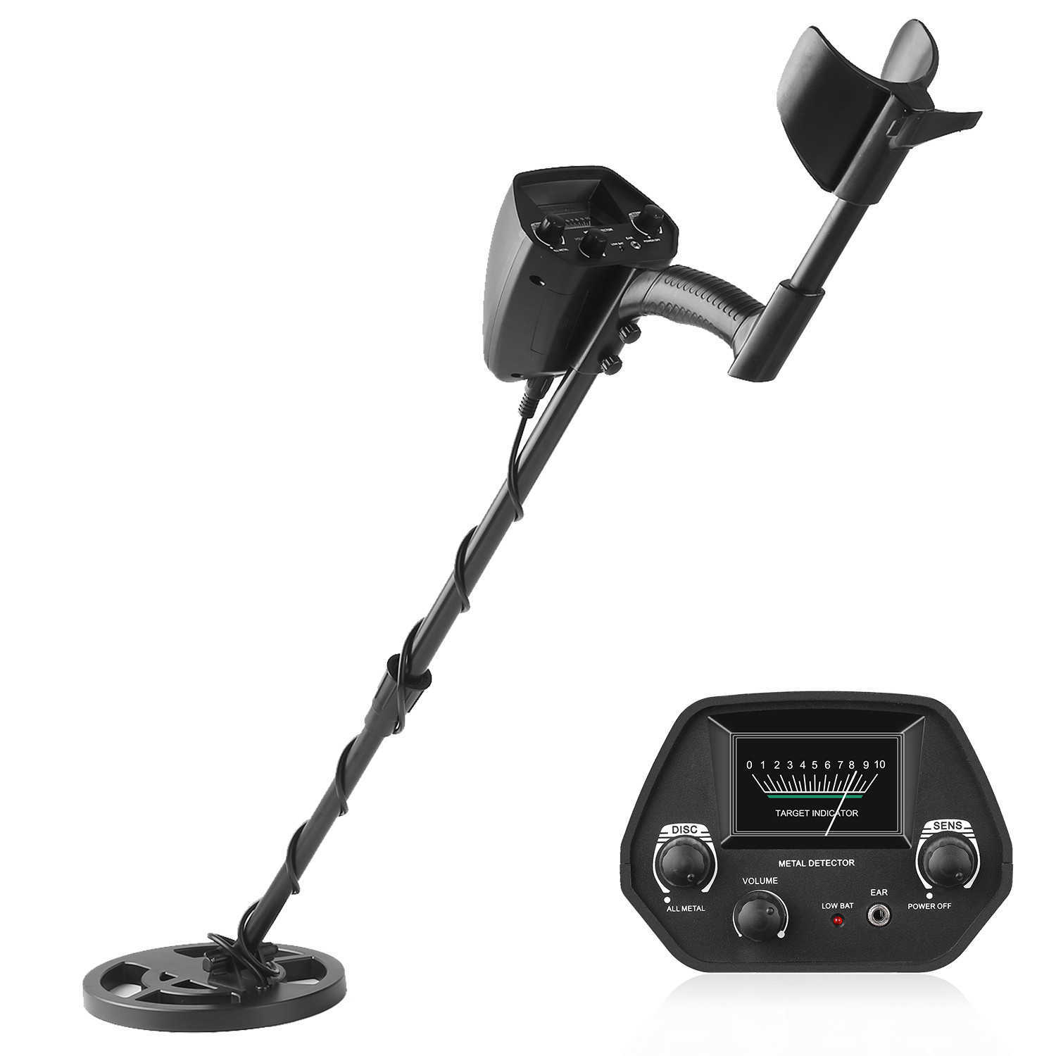 Lightweight Underground Metal Detector with Waterproof Search Coil Multiple Choices for Kids /Beginner Outdoor Metal Gold Search
