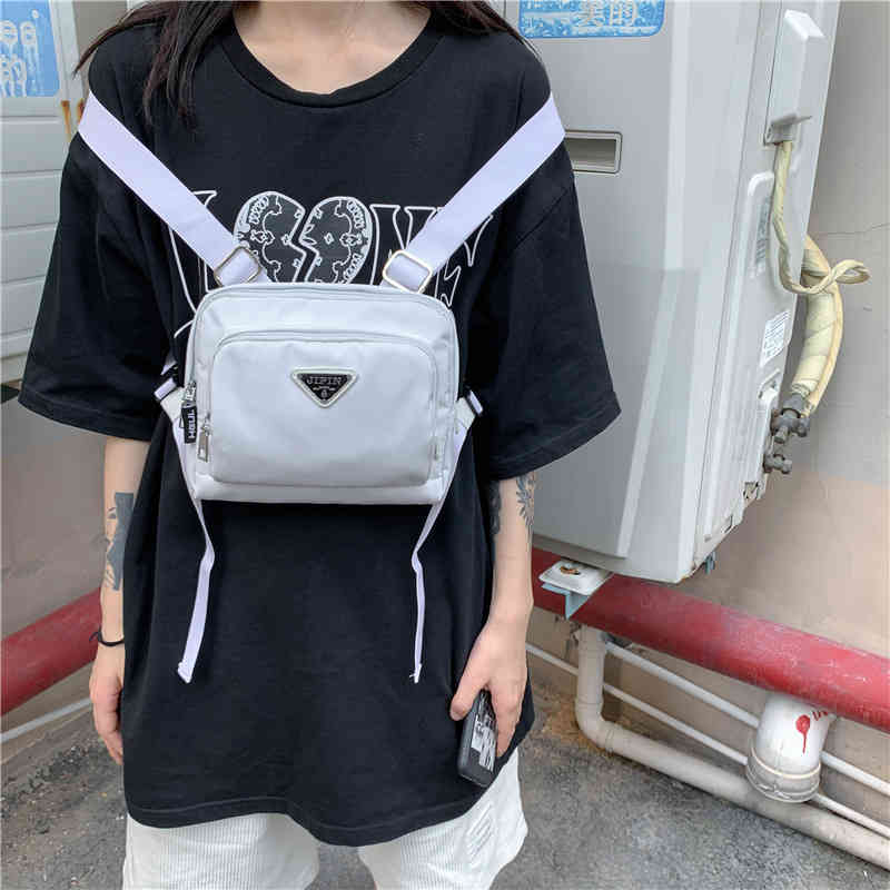 summer new tactical vest bag men's and women's functional style hip-hop performance chest simple solid color couple Purses_2LO4, White
summer new tactical vest bag men's and women's functional style hip-hop performance chest simple solid color couple Purses_2LO4, White