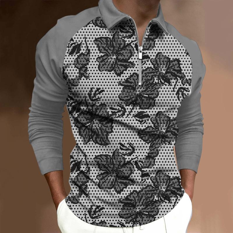 Men's Polos Mens Fashion Casual Sports Digital Print Lapel Raglan Zipper Long Sleeve TopMen's, Blue
Men's Polos Mens Fashion Casual Sports Digital Print Lapel Raglan Zipper Long Sleeve TopMen's, Blue