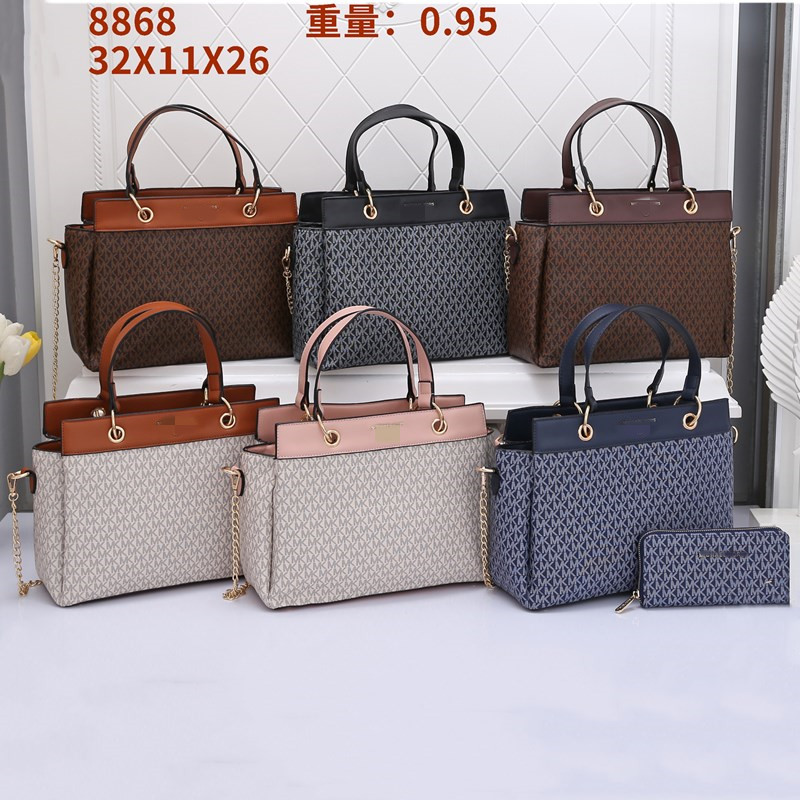 MICHAELS KOR MKS 2 piece set Women handbags ladies designer composite bags lady clutch bag shoulder tote female purse and wallet 8868, 32x11x26cm
MICHAELS KOR MKS 2 piece set Women handbags ladies designer composite bags lady clutch bag shoulder tote female purse and wallet 8868, 32x11x26cm