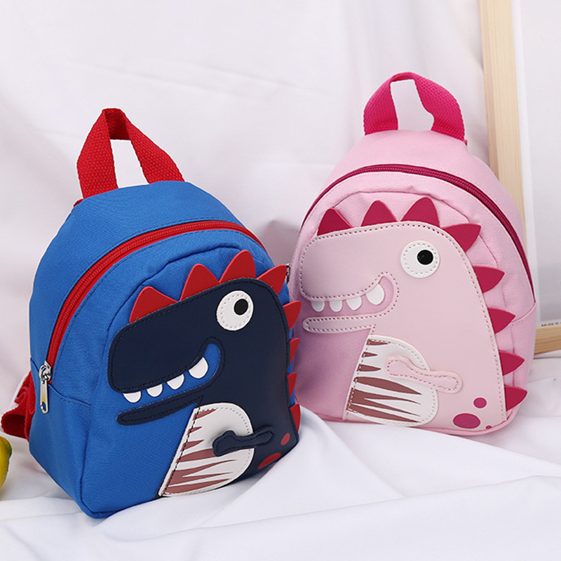 Cute Cartoon Dinosaur Baby Backpacks Kindergarten Schoolbag Children Boys Girls School Bags Adjustable Animals Kid Backpack 220630