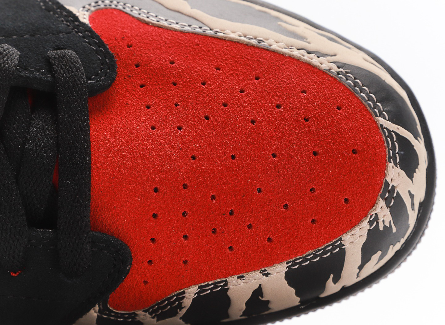 Shoes Solefly x Authentic 1 Low Og Sp Carnivore Men Women Outdoor Sports Black Suede Sneakers Original Us4-13