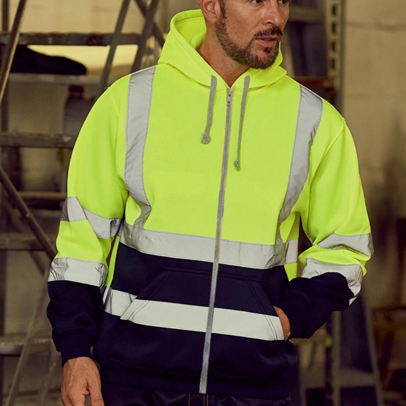 Men's Jackets Fashion Reflective Long Sleeve Hoodies Casual Hip-hop Loose Sweatshirt Tops Blouse Work High Visibility Pullover#F3, Orange
Men's Jackets Fashion Reflective Long Sleeve Hoodies Casual Hip-hop Loose Sweatshirt Tops Blouse Work High Visibility Pullover#F3, Orange