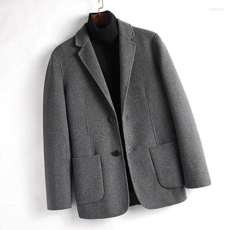 Men's Wool & Blends 2022 Autumn Winter Fashion Men Woolen Coat Single Breasted Casual Windbreaker Coats Retro Thick Warm Jacket B385 Kend22, Black
Men's Wool & Blends 2022 Autumn Winter Fashion Men Woolen Coat Single Breasted Casual Windbreaker Coats Retro Thick Warm Jacket B385 Kend22, Black
