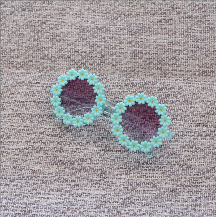 Kid Sunglasses Sun Glasses Flower Little Daisy UV 400 Protection Girls Boys Baby Eyeglasses Wholesale Z260305