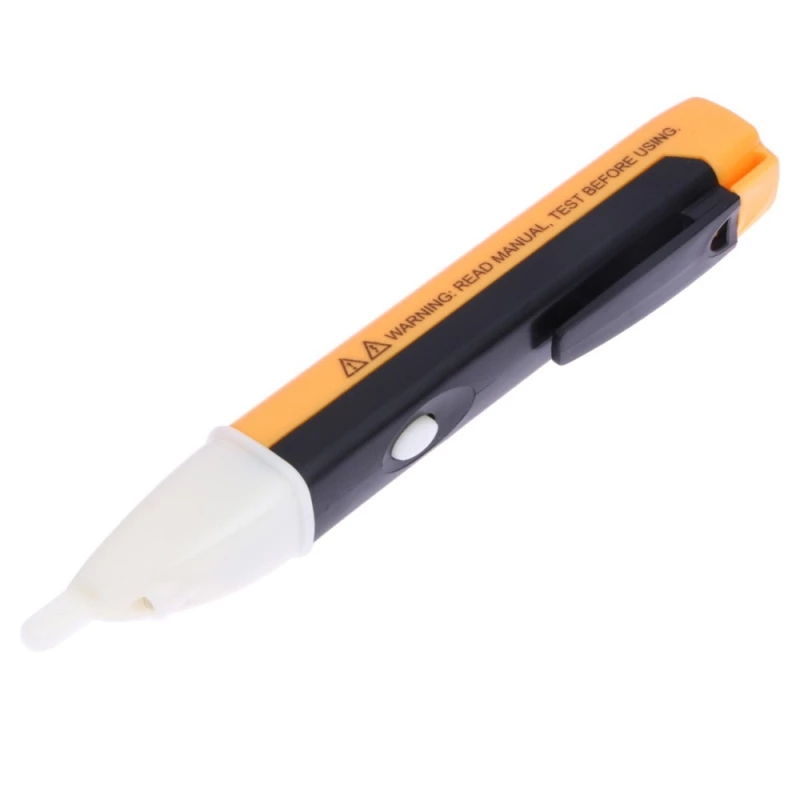 Voltage Tester Double-button Non-contact Meters Electricity Detector Test Pencil LED Light AC Electric Volt Alert Without Battery
Voltage Tester Double-button Non-contact Meters Electricity Detector Test Pencil LED Light AC Electric Volt Alert Without Battery