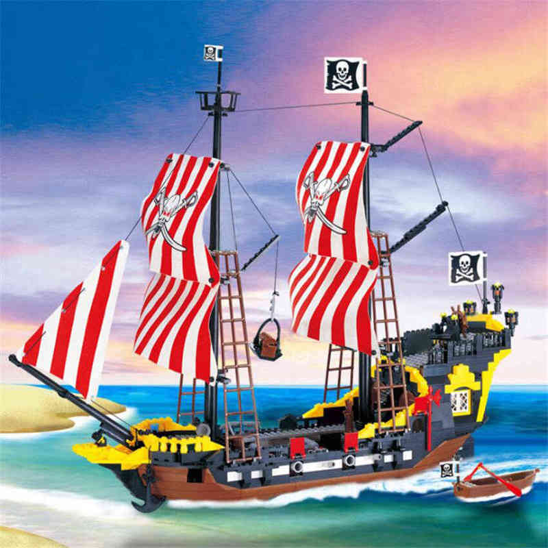 870+pcs Big Black Pearl Building Blocks Compatible with Pirates Ship Enlighten Blocks Pirates Educational Kids Toys AA220317
870+pcs Big Black Pearl Building Blocks Compatible with Pirates Ship Enlighten Blocks Pirates Educational Kids Toys AA220317