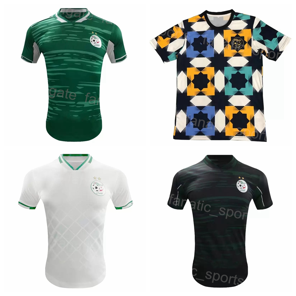 National Team Algeria 7 MAHREZ Soccer Jersey 13 SLIMANI 10 FEGHOULI 9 BOUNEDJAH 10 BELAILI BENSEBAINI BOLHI GUEDIOURA BENNACER MANDI TASFAOUT Football Shirt Kits, Black
National Team Algeria 7 MAHREZ Soccer Jersey 13 SLIMANI 10 FEGHOULI 9 BOUNEDJAH 10 BELAILI BENSEBAINI BOLHI GUEDIOURA BENNACER MANDI TASFAOUT Football Shirt Kits, Black