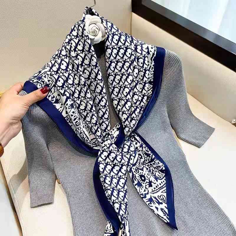 New silk scarves spring and summer women's imitation professional stewardess big square scarf shawl girls beach towel star
New silk scarves spring and summer women's imitation professional stewardess big square scarf shawl girls beach towel star