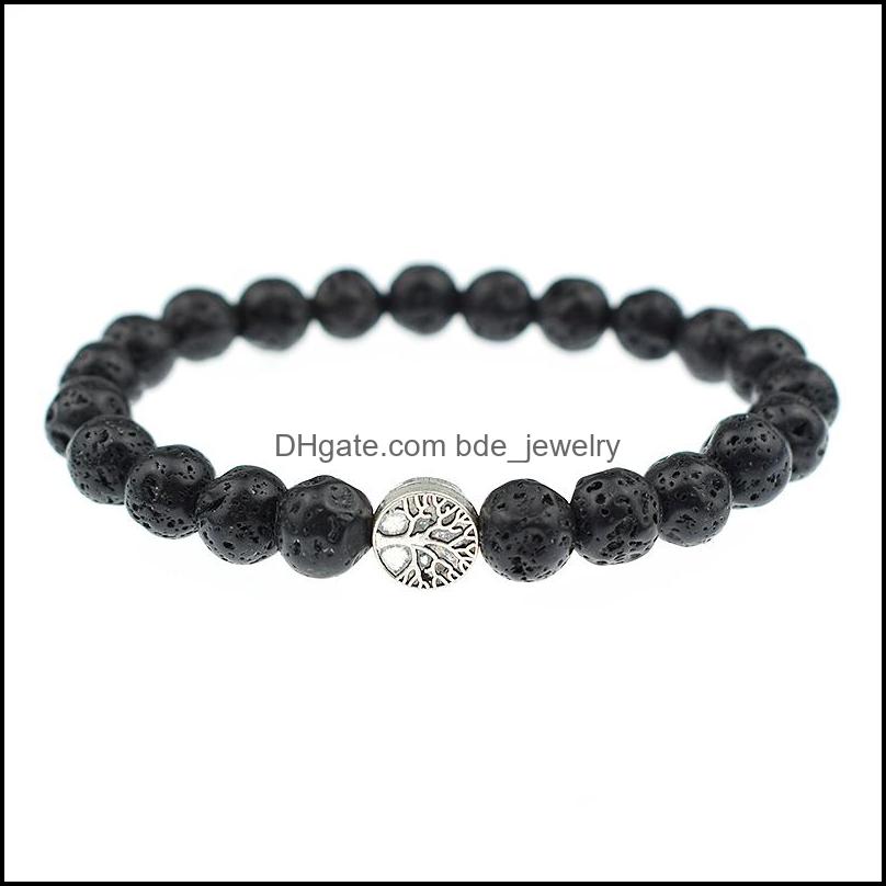 Charm Bracelets Tree Of Life Charms Bead Classic 8Mm Turquoise Lava Stone Elastic Friendship Bracelet For Women Men Jewe Dhseller2010 Dhzro 
Charm Bracelets Tree Of Life Charms Bead Classic 8Mm Turquoise Lava Stone Elastic Friendship Bracelet For Women Men Jewe Dhseller2010 Dhzro