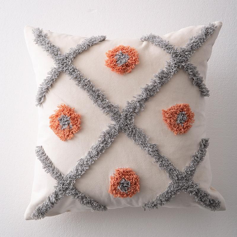 Cushion/Decorative Pillow Nordic Cotton Canvas Tufted Embroidery Modern Cushion Cover With Tassel Throw Pillowcover Home Sofa Decorative Pil, D 45x45cm
Cushion/Decorative Pillow Nordic Cotton Canvas Tufted Embroidery Modern Cushion Cover With Tassel Throw Pillowcover Home Sofa Decorative Pil, D 45x45cm
