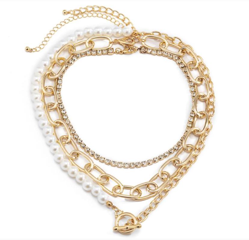 Chokers Style Toggle Clasp Choker Necklace For Women Fashion Summer White Imitation Pearl Necklaces 2022 Trend Elegant Wedding JewelryChoker
Chokers Style Toggle Clasp Choker Necklace For Women Fashion Summer White Imitation Pearl Necklaces 2022 Trend Elegant Wedding JewelryChoker
