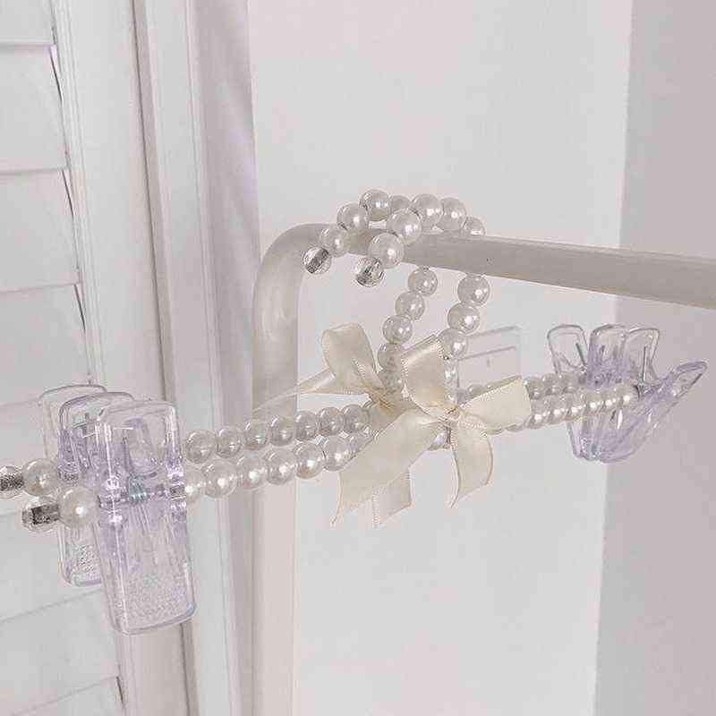 10PC Clothes Hanger Pearl Beaded Bow Princess Dress Coat Hanger Closet Clip Hanger Organizer Dry Rack Storage Adult Trouser Hanging W220330 
10PC Clothes Hanger Pearl Beaded Bow Princess Dress Coat Hanger Closet Clip Hanger Organizer Dry Rack Storage Adult Trouser Hanging W220330