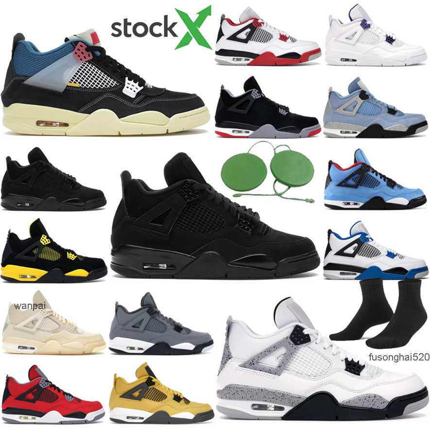 Shoes Men Jumpman 4 4s Basketball Shoe Red Thunder Infrared Black Cat Bred University Blue Sail Cool Grey Shimmer Royalt OG designer shoes, Color # 1
Shoes Men Jumpman 4 4s Basketball Shoe Red Thunder Infrared Black Cat Bred University Blue Sail Cool Grey Shimmer Royalt OG designer shoes, Color # 1