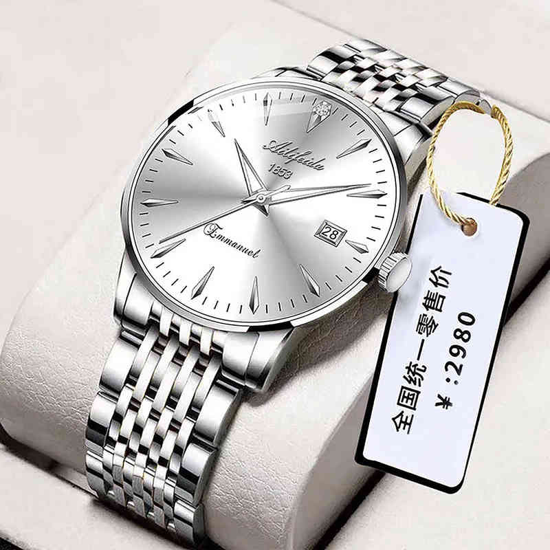 Luxury Mens Designer Watches Feida Fully Automatic Pure Mechanical Watch Men's Hollow Tourbillon Tiktok Live Luminous Single Calendar, Steel black surface
Luxury Mens Designer Watches Feida Fully Automatic Pure Mechanical Watch Men's Hollow Tourbillon Tiktok Live Luminous Single Calendar, Steel black surface