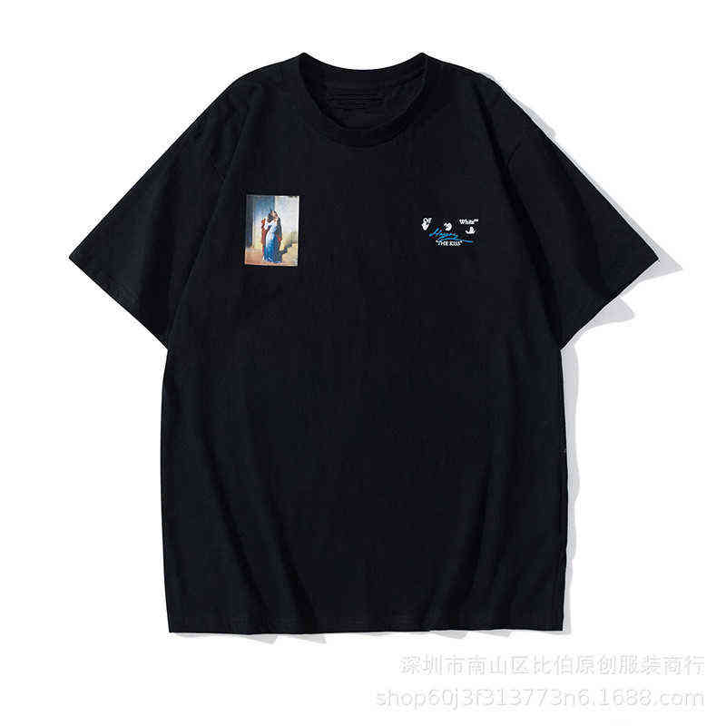 Factory Direct Sales Designer New Brand Short Sleeve Wholesale Off Summer Print T-shirt Ow Fashion Men and Women Pullover Round Neck Bottomed Shirt Half, White
Factory Direct Sales Designer New Brand Short Sleeve Wholesale Off Summer Print T-shirt Ow Fashion Men and Women Pullover Round Neck Bottomed Shirt Half, White