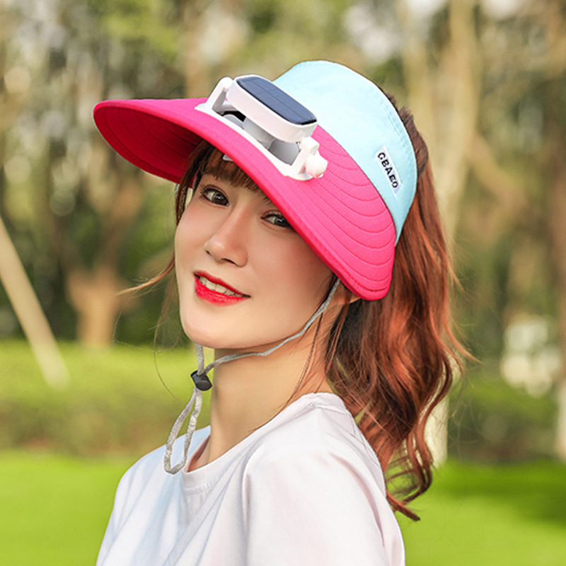 Solar Charging Fan Cap Multi-functional Caps Summer Sunshade Face Covering Shade Cool Hat for Man Women, Black+black
Solar Charging Fan Cap Multi-functional Caps Summer Sunshade Face Covering Shade Cool Hat for Man Women, Black+black