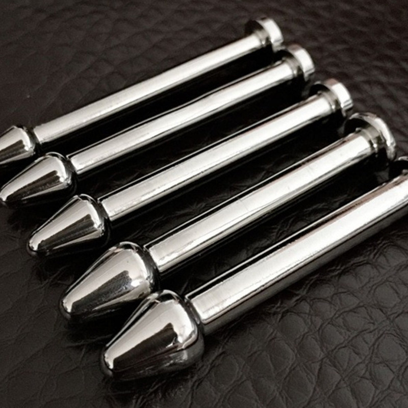 Acier inoxydable bouche urétrale des yeux d'irritation de masturbation pénis dilator sons cathéter pour l'homme b2-3-17