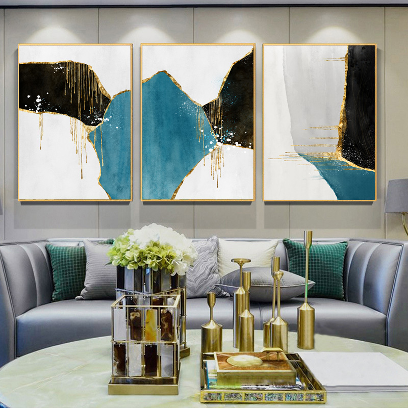 Nordic Art Abstract Canvas Poster Minimalism Painting Gold Blue Color Wall Picture Print Modern Home Living Room Home Decor
Nordic Art Abstract Canvas Poster Minimalism Painting Gold Blue Color Wall Picture Print Modern Home Living Room Home Decor