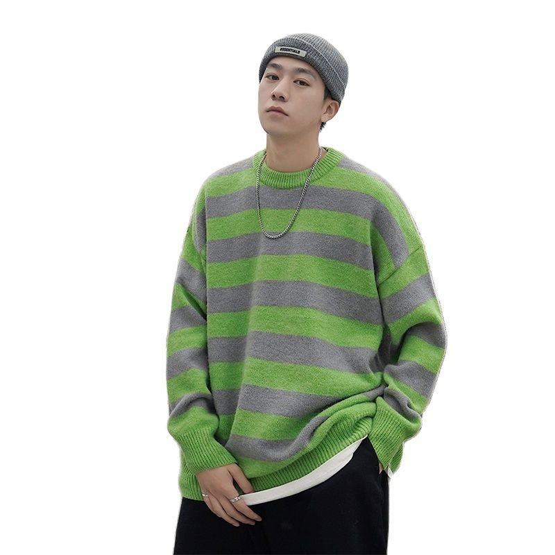 Men's Sweaters Men Sweater 2022 Winter Men's Loose Black Striped Pullover Eight Colors Mens Clothing, Light blue
Men's Sweaters Men Sweater 2022 Winter Men's Loose Black Striped Pullover Eight Colors Mens Clothing, Light blue