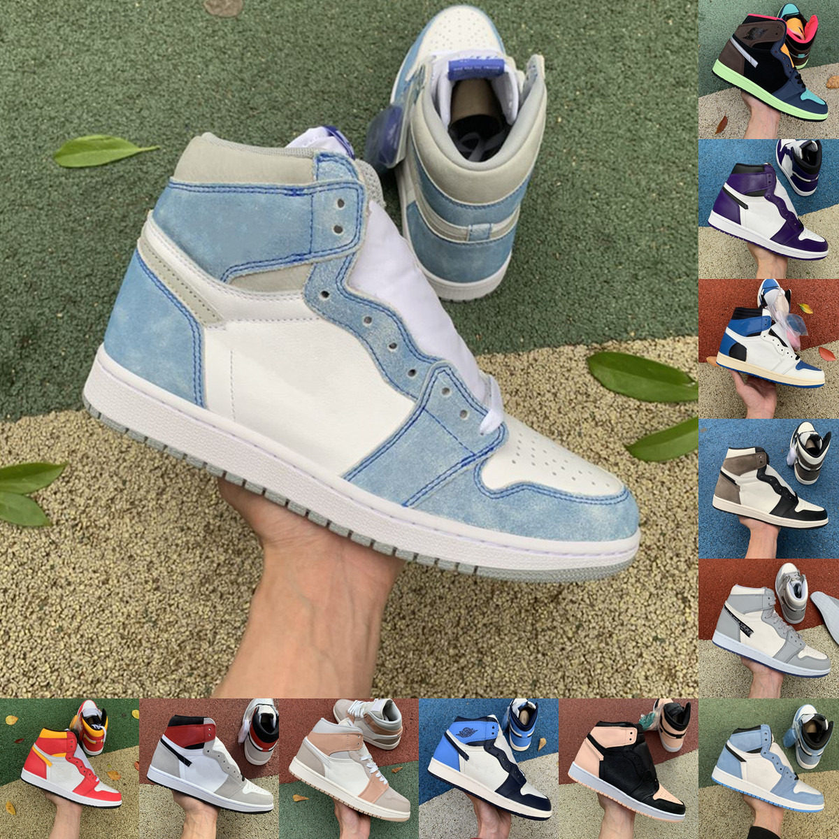 wholesale Jumpman Men 1 J Balvin 1s University Blue Shoes dark mocha light smoke grey obsidian Chicago UNC top 3 triple white Fragment mens 
wholesale Jumpman Men 1 J Balvin 1s University Blue Shoes dark mocha light smoke grey obsidian Chicago UNC top 3 triple white Fragment mens