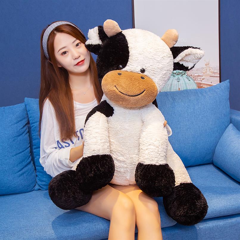 Cute Cartoon Cow Plush Toy Giant Animal Cattle Doll Super Soft Sleeping Pillow Gift for Girls Decoration 28inch 70cm DY509262165, As picture
Cute Cartoon Cow Plush Toy Giant Animal Cattle Doll Super Soft Sleeping Pillow Gift for Girls Decoration 28inch 70cm DY509262165, As picture
