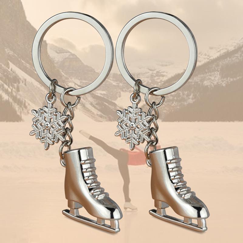 Keychains Winter Skates Keychain Car Skate Buckle Key Chain Shoes Snowflake Games Promotion Commemorative Gift
Keychains Winter Skates Keychain Car Skate Buckle Key Chain Shoes Snowflake Games Promotion Commemorative Gift